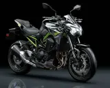 Kawasaki Z900 negra y verde, ideal para tu carnet A2. Potencia y estilo para la carretera.