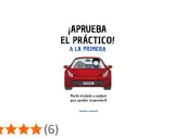 Ilustración de un coche rojo con un conductor sonriente y una nube asustada. Placa "APROBADO".