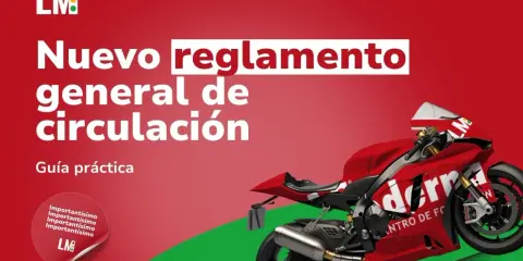 Guía práctica sobre el nuevo reglamento general de circulación para motos.