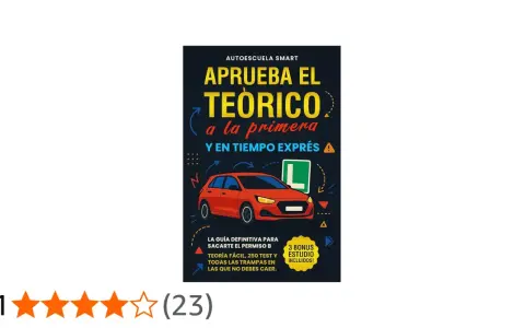 Guía para aprobar el teórico del carnet de primera. Incluye tests y consejos para no caer en trampas.