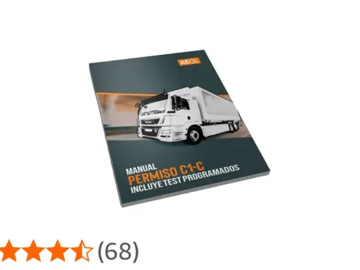 Manual para el permiso C1-C, con tests programados. Ideal para obtener tu carnet C1+E.