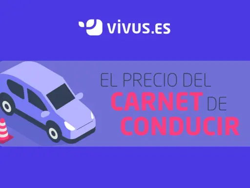 Coche morado y cono naranja. ¿Si tengo carnet de coche y quiero el A2? Descubre el precio del carnet de conducir en Vivus.es.