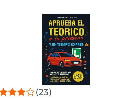 Guía para aprobar el teórico del carnet de primera. Incluye tests y consejos para no caer en trampas.